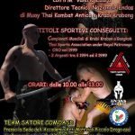Workshop di Muay Thai Antico e Krabi Krabong 20 Settembre