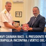 Navy Caiman Race: Il Presidente Paolo Serapiglia incontra i vertici del COMSUBIN