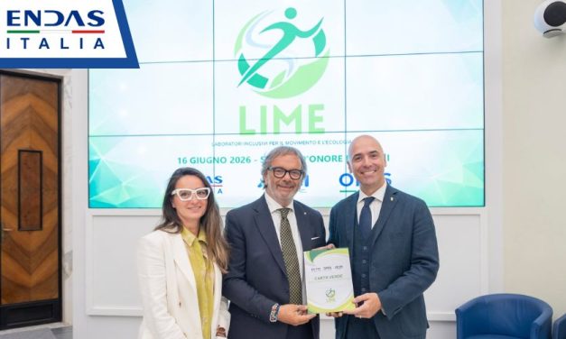 IL PRESIDENTE SERAPIGLIA AL CONI PER IL LANCIO DELLA CARTA VERDE DEL PROGETTO LIME