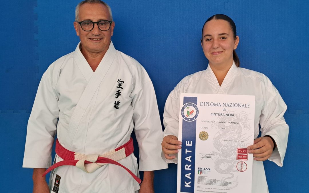 Agata Bonalume Cintura Nera ENDAS